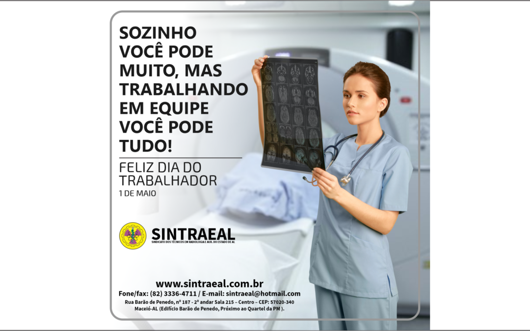 Hoje é o dia do trabalhador.